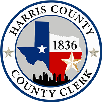 harris county clerk logo